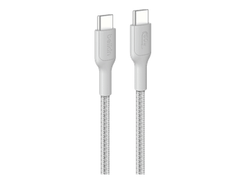 Cable USB - Belkin , CAB024 CAB024, 2m, Universal, USB-C a USB-C, 60W, Blanco