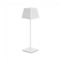 lampara de mesa portatil led litta square 22w