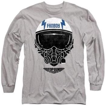 Top Gun Camiseta manga larga Fanboy para mujer