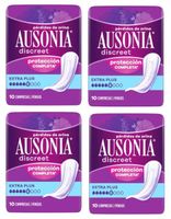 ausonia discreet extra plus compresa perdidas orina mujer 4x10 uds