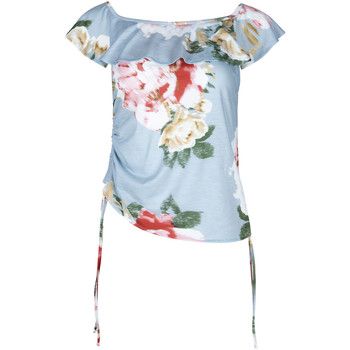 Lisca Blusa Top con camisas y hombros caídos Hawaii para mujer