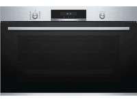 horno - bosch serie 6 vbd5780s0 multifuncion 112l 90cm 10 funciones lcd clase a pirolitico negro