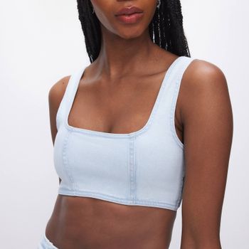 Good American Denim Bralette - S