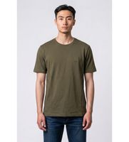 boss para hombre 50508584 camiseta tales verde m casual algodon manga corta