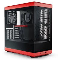 hyte y40 cristal templado usb 30 roja
