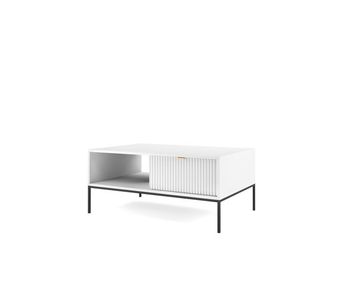 Mesa de centro avon ct104 104x68x48 blanco
