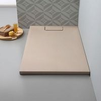 plato de ducha 70x90 resina efecto piedra beige mart