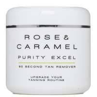 rose and caramel tan purity excel 60 second tan removal 440ml