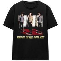 star trek tops y camisetas beam me out para mujer