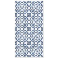 panorama alfombra vinilica hidraulica geometrica azul 300x200 cm