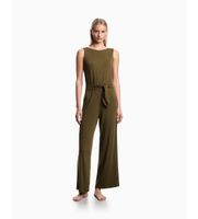 emporio armani para mujer ew003412af20240 mono summer verde xs casual viscosa sin mangas  tirantes
