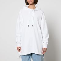 marant etoile shanon logo-flocked cotton-jersey hoodie - fr 34uk 6
