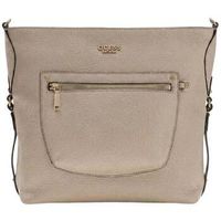 guess bolso de mano bolsos de mano silvye bucket light taupe para mujer