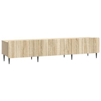 Mueble De Tv 147 X 34,5 X 32 Cm Roble Sonoma Vidaxl