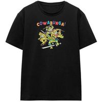 teenage mutant ninja turtles camiseta cowabunga para mujer