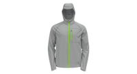 chaqueta impermeable odlo zeroweight dual dry gris