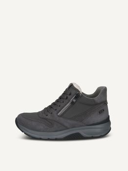 CAPRICE Bootie, grey, made of Leather and synthetic without heel, Size 37