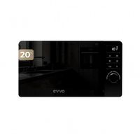 evvo microondas m20 black - horno microondas libre instalacion con funcion grill 800w capacidad 20l display digital panel co