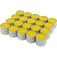 plushome velas de citronela anti-mosquito  tealights citronela 4  10  20 unidades