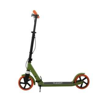 Scooter con Freno Maneta Olsson&Brothers Cheer 200 mm, Verde-Naranja