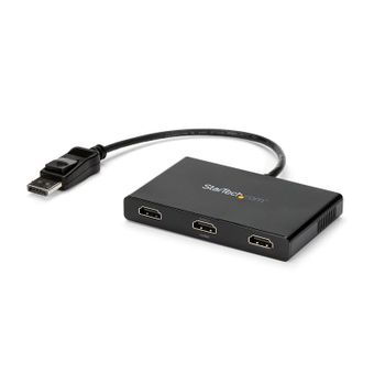 Divisor de vídeo StarTech MSTDP123HD 3 Puertos DisplayPort a HDMI, 4K, Negro