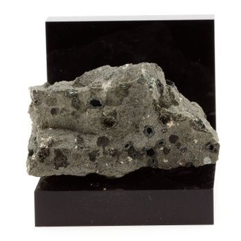 Pumpellyite - Piedra Natural De Los Ee. Uu., Woodbury - Raro Mineral Mineral Multicolor | 276.6 Ct - Certificado De Autenticidad Incluido | 56 X 33 X