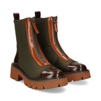 noa harmon botines con tacon mujer - beige talla 39