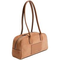karl lagerfeld bandolera bolso bandolera con cremallera ante caramelo para mujer