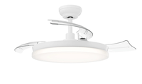 philips ventilador techo luz tynl 423235w blco