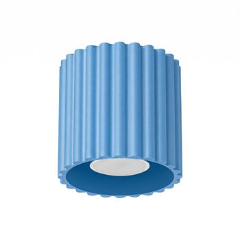 Plafone azul claro aluminio alt. 10 cm