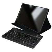 funda silverht wave negra con teclado bluetooth para lenovo m101 hd plus 3rd gen