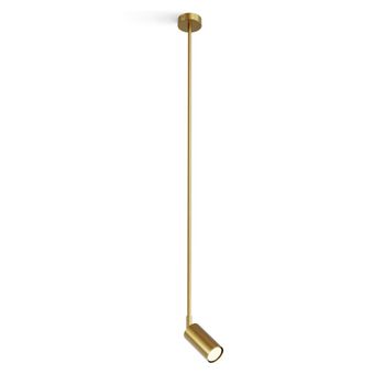 Colgante cilíndrico led tula negro