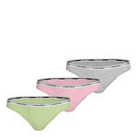 calvin klein pack de 3 bragas 000qd5207e-wab