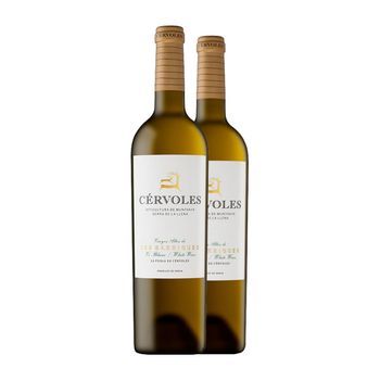 Cérvoles Vino Blanco Blanc Costers Crianza 75 Cl 13.5% Vol. (pack De 2 Unidades)