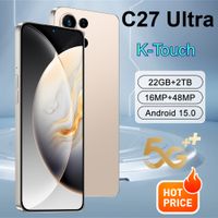 telefono inteligente k-touch c27 ultra telefono movil android pantalla hd de 73 pulgadas 22g2tb camara de 48mp bateria de 7800mah 4g 5g doble sim wifi desbloqueado global