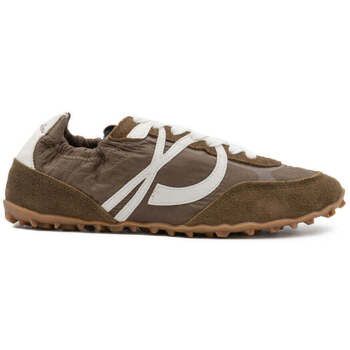 PALOMA BARCELÓ Zapatillas HALIA NYLON/SUEDE BROWN para mujer
