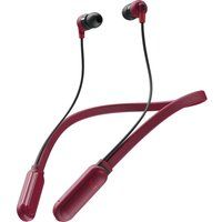 inkd bt wireless bluetooth earphones - red  black red
