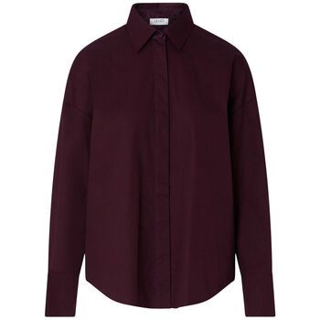 Liu Jo Camisa Camisa con inserto en satén jacquard para mujer