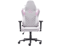 silla gaming - newskill takamikura v2 reposabrazos 4d tela transpirable cojines lumbar y cervical reclinable en 180 hasta 136 kg rosa