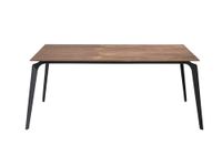 mesa de comedor de diseno en chapa de madera 1809075hcm