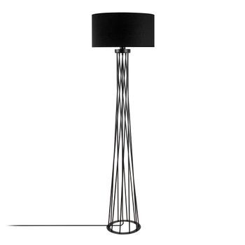 Lámpara De Pie Tall-13470 Negro Metal 50 Cmx175x 50 Cm