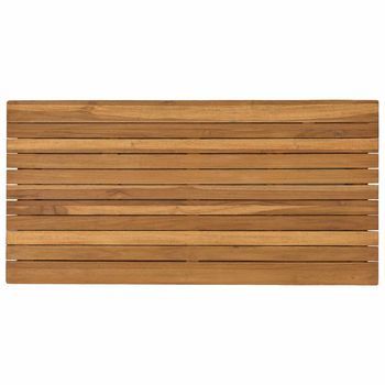 Encimera 90 X 45 X 3,5 Cm Rectangular Madera De Teca Maciza Vidaxl