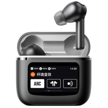 Klack T68 Pro Auriculares Inalámbricos Bluetooth ANC Negros