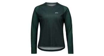 Maillot de manga larga poc motion air mujer verde