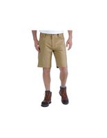pantalon carhartt rugged stretch canvas short hombre dark khaki