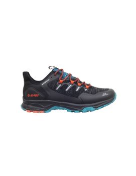 Zapatillas de Montaña Hi-Tec Trek Wp Hombre Black/Orange Rust/Turkish Tile