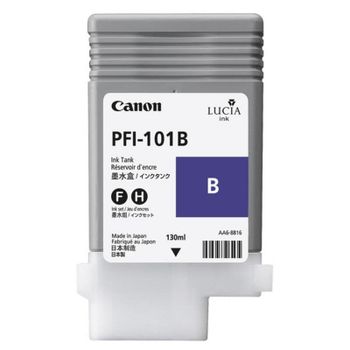 Cartucho de Tinta Canon PFI-101B Azul 130 ml a base de pigmentos