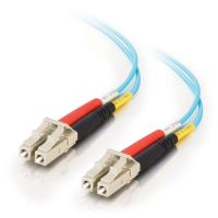 cable de fibra optica c2g 85554 10 m lc a lc ofnr multimodo 50 m