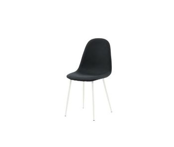 Silla de comedor polar 44x53x88 negro