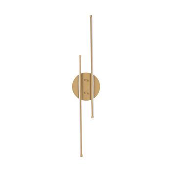 Lámpara De Pared Umut-13298 Oro Metal 17x 86x 5 Cm